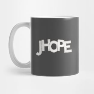 BTS Bangtan Jhope Jung Hoseok typography text army | Morcaworks Mug